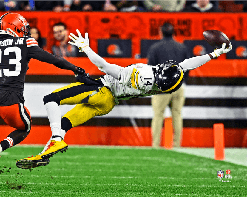 George Pickens’ One-Handed Catch Sends Cowboys Fans Into a Frenzy – Steelers’ Hearts Shattered!