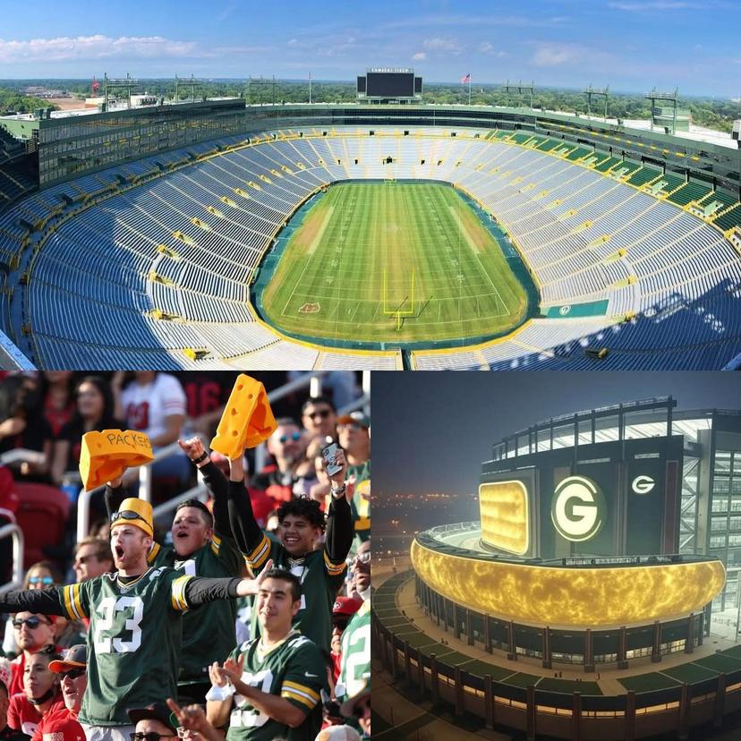 Green Bay Packers Football announces $1.9 billion renovation of Lambeau Field Stadium