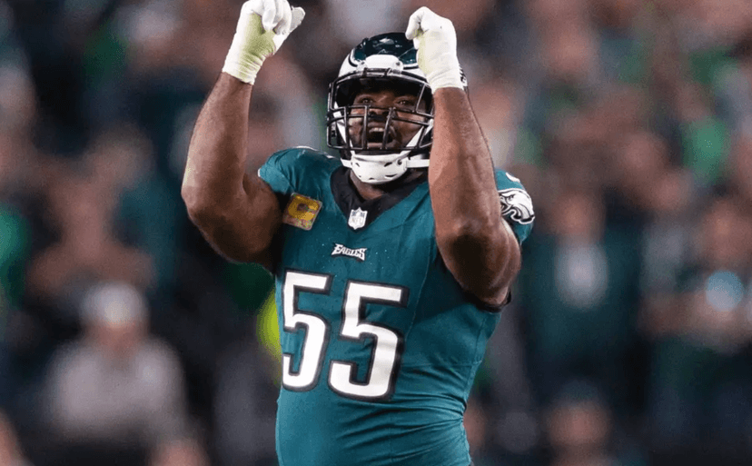 Philadelphia Eagles Honor All-Time Games Played Leader with Jersey Retirement of No. 55