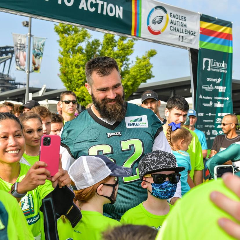 Jason Kelce’s Annual Celebrity Bartending Event Raises Big for Eagles Autism Foundation