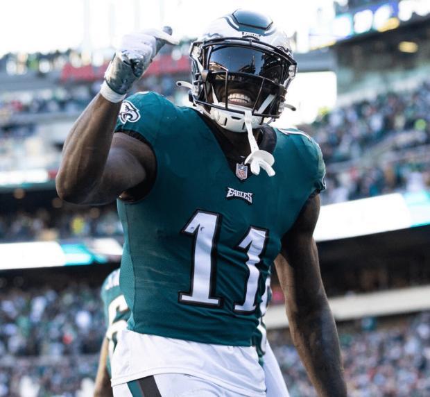 A.J. Brown was held back in Titans by the system and an ill-fitting QB – now he’s unleashed in Philadelphia alongside his perfect partner, Jalen Hurts