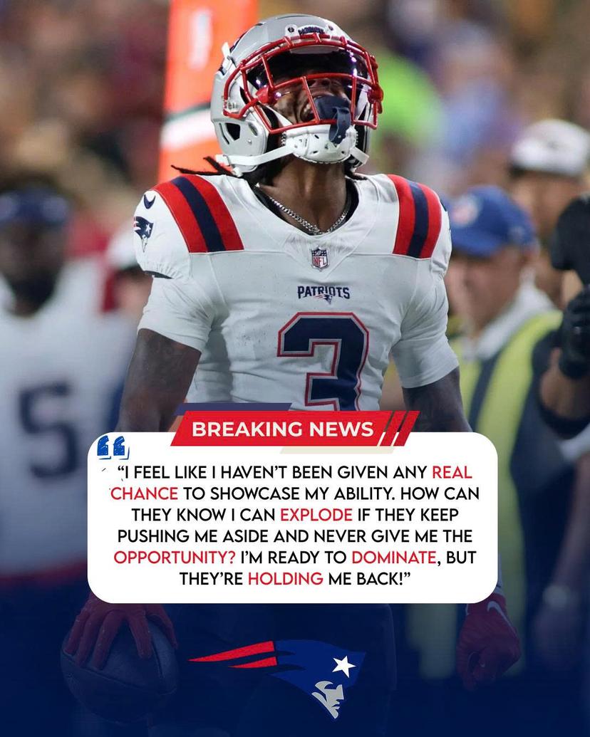 Young Star Frustrated After Not Getting an Opportunity at Patriots Camp