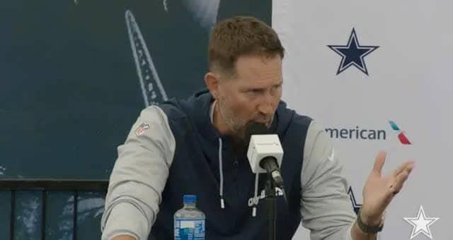 "Shocking! The Cowboys coach criticizes the superstar after the victory against the Falcons: 'He is a traitor — I swear he will be removed from the lineup from this moment on."