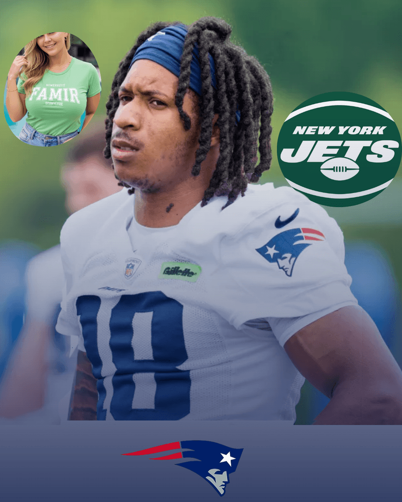 Patriots player's girlfriend accused of having affair with rookie who just joined New York Jets