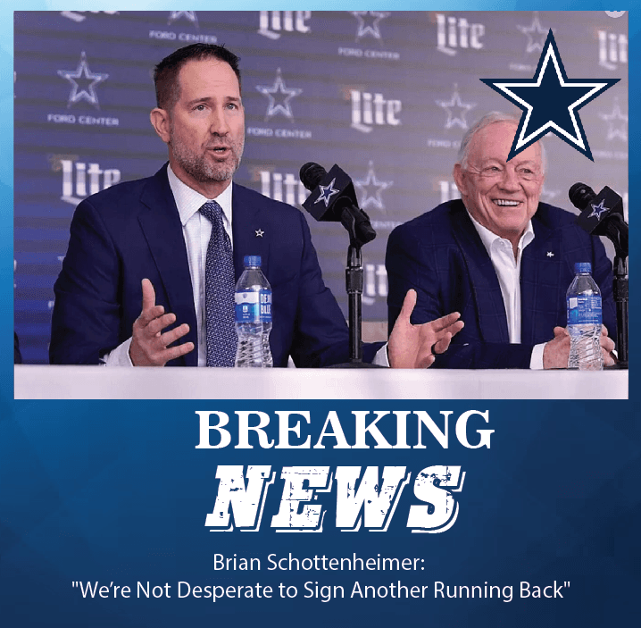 Brian Schottenheimer: "We’re Not Desperate to Sign Another Running Back"