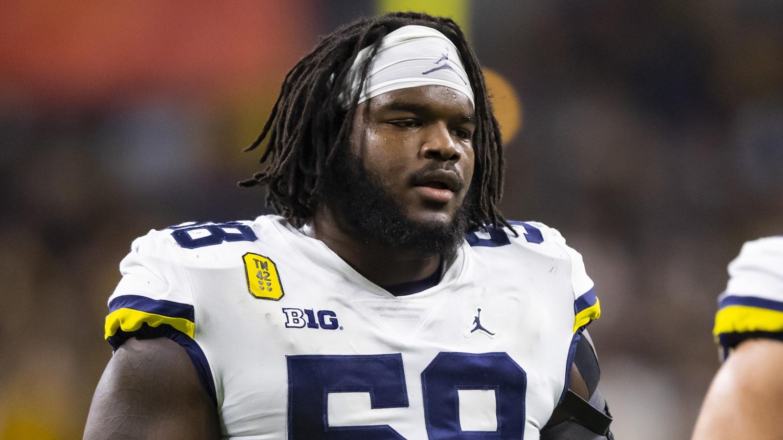 Michigan DT Mazi Smith draws attention for his freak athleticism