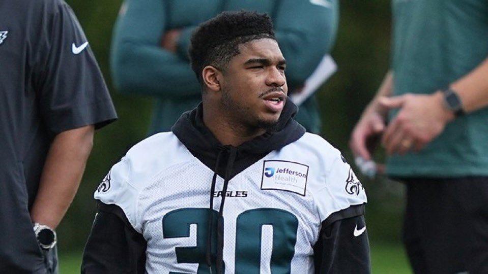 Tom Pelissero on X: "The #Eagles agreed to terms with No. 31 overall pick Jihaad  Campbell on his four-year, $14,903,574 fully guaranteed deal with a  fifth-year option. Only four of 32 first-round