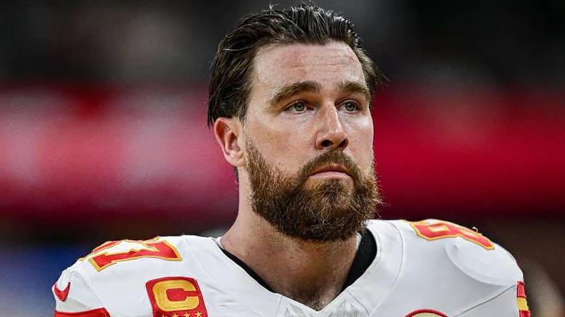 Travis Kelce: Kansas City Chiefs star considering NFL retirement after Super Bowl loss - BBC Sport
